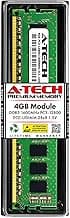 A-Tech 4GB Replacement for Micron MT18JSF51272AZ-1G6 - DDR3 1600MHz PC3-12800E ECC Unbuffered UDIMM 240-Pin 2Rx8 1.5V - Single Server Memory RAM Stick (MT18JSF51272AZ-1G6-ATC)