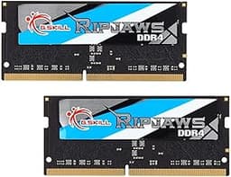 8GB G.Skill 2400MHz DDR4 SO-DIMM Laptop Memory Upgrade Kit (CL16) 1.20V PC4-19200 Ripjaws 2x4GB
