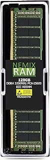 128GB DDR4 3200MHZ PC4-25600 4Rx4 1.2V 288-PIN ECC Registered RDIMM NEMIX RAM Server Memory Compatible with Samsung M393AAG40M32-CAE