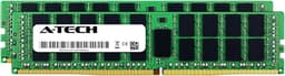 A-Tech 32GB Kit (2 x 16GB) for Dell PowerEdge R530 - DDR4 PC4-17000 2133Mhz ECC Registered RDIMM 2Rx4 - Server Memory Ram Equivalent to OEM A7945660 SNP1R8CRC/16G (AT316638SRV-X2R2)