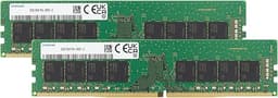 Samsung 64GB (2x32GB) DDR4 2933MHz PC4-23400 (PC4-2933Y) CL21 UDIMM 2Rx8 Dual Rank 1.2V Non-ECC DIMM 288-Pin Desktop PC RAM Memory