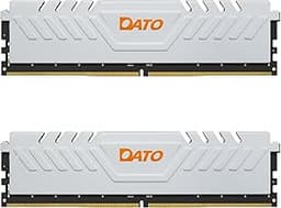 DDR5 RAM 32GB (16GBx2) 6000MHz with Heatsink dimm PC6000 CL38 1.35V PC5-48000 288Pin Non-ECC UDIMM Desktop Memory Module for Gaming - Extreme White