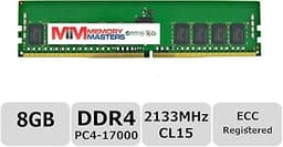 Hynix 8GB DDR4 2133MHz PC4-17000 Registered ECC 1.2V CL15 1Rx4 Single Rank 288 Pin RDIMM Server Memory RAM Module Upgrade (8GB)