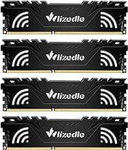 DDR3 RAM 32GB Kit (4x8GB) 1866MHz CL13 UDIMM, Desktop Memory Module PC3-14900 240-Pin 1.5V 2Rx8 Dual Rank Non-ECC Unbuffered PC Computer RAM Stick Upgrade - Black