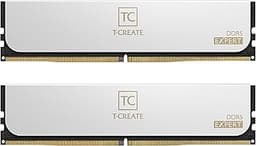 TEAMGROUP T-Create Expert Overclocking 10L DDR5 32GB Kit (2 x 16GB) 6000MHz (PC5-48000) CL38-46-46-76 Intel XMP 3.0 & AMD Expo Compatible Desktop Memory Module Ram White - CTCWD532G6000HC38GDC01