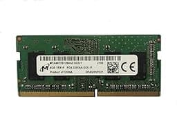 4GB DDR4 3200MHz PC4-25600 1.2V 1R x 16 SODIMM Laptop RAM Memory Module MTA4ATF51264HZ-3G2J1, OEM Package