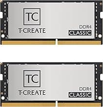 T-Create Classic DDR4 SODIMM 64GB Kit (2 x 32GB) 3200MHz(PC4-25600) 260 Pin CL22 Laptop Memory Module Ram - TTCCD464G3200HC22DC-S01