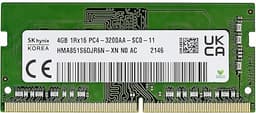 Hynix 4GB DDR4 3200MHz (DDR4-3200) PC4-25600 Non-ECC Unbuffered 1.2V CL22 1Rx16 Single Rank 260 Pin SODIMM Compatible with AMD and Intel Gaming Laptop Notebook PC Computer Memory RAM Module