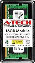 16GB RAM for QNAP TS-873AeU-RP NAS | DDR4 2400MHz PC4-19200 ECC SODIMM 2Rx8 1.2V 260-Pin Memory Upgrade