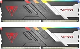 Viper Venom RGB DDR5 RAM 32GB (2X16GB) 5600MHz CL36 1.25v UDIMM Desktop Gaming Memory Kit Compatible with Intel XMP/AMD Expo - PVVR532G560C36K