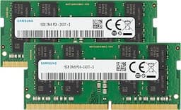 32GB (2x16GB) DDR4 2400MHz PC4-19200 (PC4-2400T) CL17 SODIMM 2Rx8 Dual Rank 1.2V 260-Pin Laptop, Notebook RAM Memory