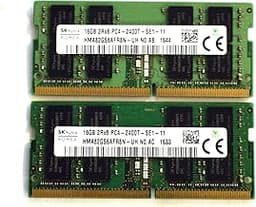 Hynix 32GB 2RX8 PC4-2400T-SE1-11 HMA82GS6AFR8N-UH N0 DDR4-2400 SODIMM