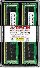 64GB Kit (2x32GB) RAM for Dell Precision R7910, T5810, T7810, T7910 XL | DDR4 2400MHz PC4-19200 ECC RDIMM 2Rx4 Registered Server Memory Upgrade