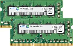 8GB (2x4GB) DDR3 1333MHz PC3-10600 CL9 SODIMM 2Rx8 Dual Rank 1.5V 204-Pin Laptop, Notebook RAM Memory