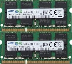 RAM Memory Upgrade DDR3 PC3 12800, 1600MHz, 204 PIN, SODIMM for 2012 Apple MacBook Pro's, 2012 iMac's, and 2011/2012 Mac Mini's (16GB Kit (2 x 8GB))