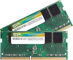 Silicon Power Laptop Memory DDR4-2133 (PC4-17000) 2 x 8GB (16GB) 260pin 1.2V CL15 SP016GBSFU213B22