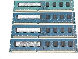 HYNIX HMT351U6CFR8C-H9 4GB 2Rx8 PC3-10600U 240-pin DDR3 SDRAM Desktop Memory 4x4GB (16GB TOTAL)