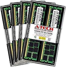 A-Tech 128GB Kit (8x16GB) RAM for HP Z620, Z800, Z820 | DDR3 1866MHz PC3-14900 ECC RDIMM 2Rx4 1.5V Registered Server Memory Upgrade