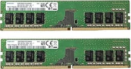 16GB (2x8GB) DDR4 2666MHz DIMM PC4-21300 UDIMM Non-ECC 1Rx8 1.2V CL19 288-Pin Desktop Computer RAM Memory Upgrade Kit M378A1K43CB2-CTD
