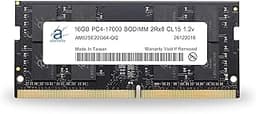 Adamanta 16GB (1x16GB) Laptop Memory Upgrade DDR4 2133Mhz PC4-17000 SODIMM 2Rx8 CL15 1.2v Notebook DRAM RAM
