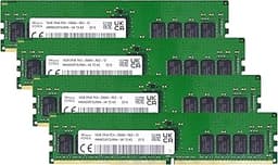 Timetec Hynix Original 64GB KIT(4x16GB) DDR4 2666MHz PC4-21300 Registered ECC 1.2V CL19 2Rx8 Dual Rank 288 Pin RDIMM Server Memory RAM Module Upgrade (64GB KIT (4x16GB))