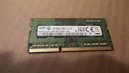 Samsung 4GB DDR3 Memory SO-DIMM 204pin PC3L-12800S 1600MHz M471B5273CH0-YK0