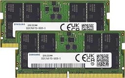 64GB (2x32GB) DDR5 5600MHz PC5-44800 CL46 SODIMM 2Rx8 Dual Rank 1.1V 262-Pin Laptop, Notebook RAM Memory