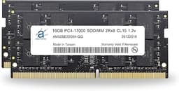 32GB (2x16GB) Laptop Memory Upgrade Compatible for Dell Latitude 7480, 7380, 7280, 5288, 5280, 3588, 3580, 3488, 3480, 3380 DDR4 2133Mhz PC4-17000 SODIMM 2Rx8 CL15 1.2v Notebook RAM