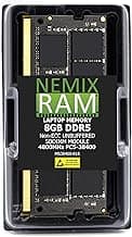 8GB 1X8GB DDR5 4800MHZ PC5-38400 1Rx8 1.1V CL40 262-PIN Non-ECC Unbuffered SODIMM NEMIX RAM Laptop PC Memory