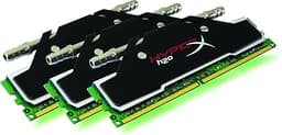 Technology HyperX 6 GB Kit (3x2 GB Modules) 6 Triple Channel Kit 2000 (PC3 16000) 240-Pin DDR3 SDRAM KHX2000C9AD3W1K3/6GX