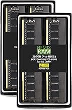 NEMIX RAM 192GB (4X48GB) DDR5 5600MHZ PC5-44800 2Rx8 1.1V CL46 288-PIN Non-ECC Unbuffered UDIMM Desktop PC Memory KIT Compatible with MSI Z890 Gaming Plus WiFi AI PC Gaming Motherboard