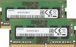 Samsung 8GB (2x4GB) DDR4 2666MHz PC4-21300 (PC4-2666V) CL19 SODIMM 1Rx16 Single Rank 1.2V 260-Pin Laptop, Notebook RAM Memory