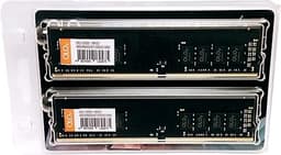 OLOy DDR4 RAM 16GB (2x8GB) Black 2400 MHz CL17 1.2V 288-Pin Desktop UDIMM (MD4U082417BZDB)