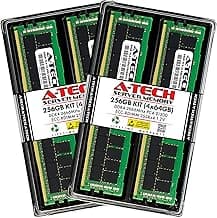 A-Tech 256GB Kit (4x64GB) RAM for Supermicro SuperBlade 620P-1C3N | DDR4 2666MHz PC4-21300 ECC RDIMM 2S2Rx4 (4Rx4) Registered Server Memory Upgrade