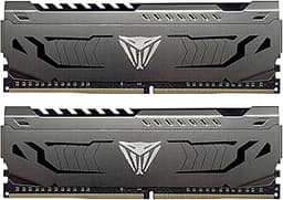 Patriot Viper Steel DDR4 RAM 32GB (2X16GB) 3600MHz CL18 1.35v UDIMM Desktop Gaming Memory Kit Compatible with XMP - PVS432G360C8K