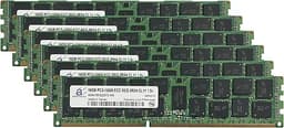 96GB (6x16GB) Server Memory Upgrade for Dell PowerEdge T420 DDR3 1600Mhz PC3-12800 ECC Registered 2Rx4 CL11 1.5v