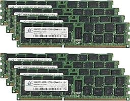 128GB (8x16GB) Server Memory Upgrade for HP Proliant DL360p G8 DDR3 1600Mhz PC3-12800 ECC Registered 2Rx4 CL11 1.5v