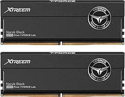 T-Force XTREEM DDR5 Ram 48GB (2x24GB) 8000MHz PC5-64000 CL38 M-DIE Desktop Memory Module Ram for Intel XMP 3.0 & AMD Expo Compatible Black FFXD548G8000HC38EDC01