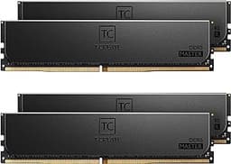 TEAMGROUP T-Create Master Overclocking DDR5 R-DIMM 96GB Kit (4 x 24GB) 6000MHz (PC5-48000) CL32 Hynix M-DIE Workstation Memory Module Ram Black - CTCMD596G6000HC32AQC01