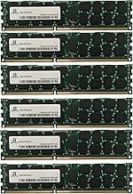 96GB (6x16GB) Server Memory Upgrade for Dell PowerEdge T420 DDR3 1333Mhz PC3-10600 ECC Registered 2Rx4 CL9 1.35v