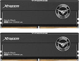 TEAMGROUP T-Force XTREEM DDR5 Ram 32GB (2x16GB) 7200MHz PC5-57600 CL34 A-DIE Desktop Memory Module Ram for Intel XMP 3.0 & AMD Expo Compatible Black FFXD532G7200HC34ADC01