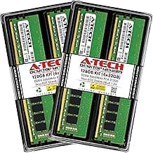 128GB (4x32GB) RAM Replacement for Kingston HyperX HX426C16FB3K4/128 | DDR4 2666MHz PC4-21300 UDIMM Non-ECC 2Rx8 1.2V 288-Pin Memory Kit