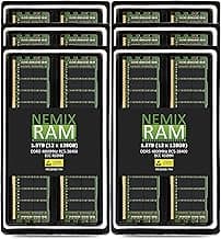 NEMIX RAM 1.5TB (12X128GB) DDR5 4800MHZ PC5-38400 4Rx4 1.1V CL40 288-PIN ECC RDIMM Registered Server Memory KIT Compatible with Dell Precision 7960 Rack Workstation