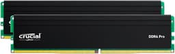Crucial Pro 64GB DDR4 RAM Kit (2x32GB), 3200MHz (or 3000MHz or 2666MHz) Desktop Memory, Compatible with Intel and AMD Ryzen - CP2K32G4DFRA32A