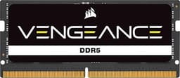 CORSAIR Vengeance SODIMM DDR5 RAM 32GB (1x32GB) 5600MHz CL48 Intel XMP iCUE Compatible Computer Memory - Black (CMSX32GX5M1A5600C48)