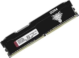 DDR4 2666MHz 8GB Desktop RAM PC4-21300 UDIMM Non-ECC Unbuffered 1.2V 288-Pin CL19 PC Computer Memory Upgrade Module Kit (Black)