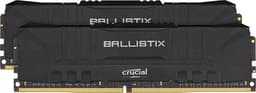 Crucial Ballistix MAX 4000 MHz DDR4 DRAM Desktop Gaming Memory Kit 16GB (8GBx2) CL18 BLM2K8G40C18U4B (BLACK)