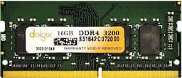 Dolgix 16GB DDR4 3200MHz PC4-25600 1.2V x8 260-Pin SODIMM Laptop RAM Memory Module Upgrade