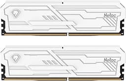 DDR4 DRAM 32GB Kit16GBx2 C16 3200MHz XMP 2.0 Dual Channel RAM (PC4-25600) 1.35V 288-Pin Upgraded Aluminum Heat Sink Ideal for Gaming Computer Upgrade - Shadow III White