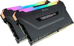 Vengeance RGB PRO DDR4 RAM 32GB (2x16GB) 3600MHz CL18-22-22-42 1.35V Intel AMD Desktop Computer Memory - Black (CMW32GX4M2Z3600C18)